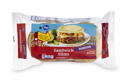Kroger® Hawaiian Sandwich Slims Perspective: front