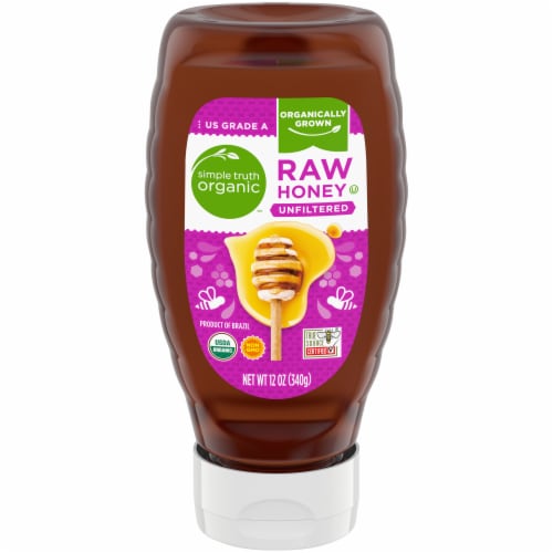 Simple Truth Organic™ Unfiltered Raw Honey Perspective: front