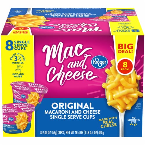 Kroger® Macaroni & Cheese Cups Perspective: front