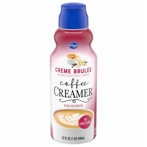Kroger® Creme Brulee Coffee Creamer Perspective: front