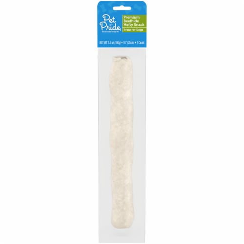 Pet Pride® Premium Beefhide Hefty Snack Dog Treat Perspective: front