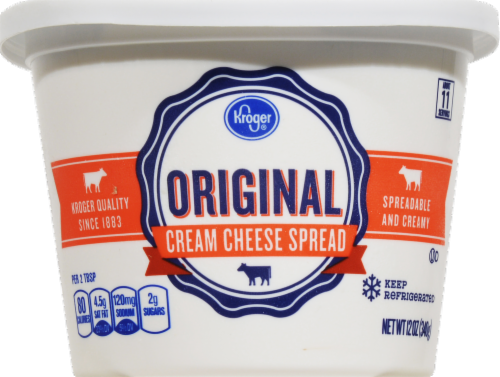 Kroger® Original Cream Cheese Spread Perspective: front
