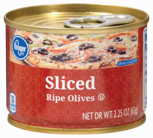 Kroger® Sliced Ripe Olives Perspective: front