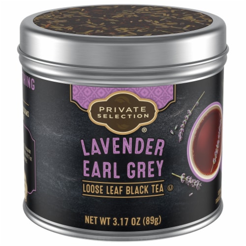 Private Selection® Lavender Earl Grey Black Loose Leaf Tea Perspective: front