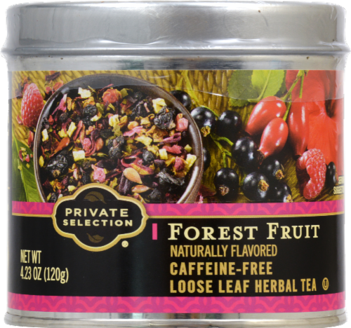 Private Selection® Forest Fruit Loose Leaf Herbal Tea Perspective: front