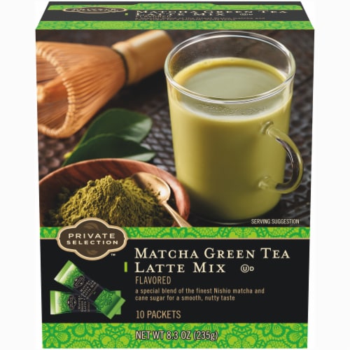 Private Selection™ Matcha Green Tea Latte Mix Perspective: front