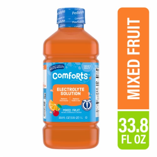 Comforts™ Mixed Fruit Flavored Electrolyte Solution Drink