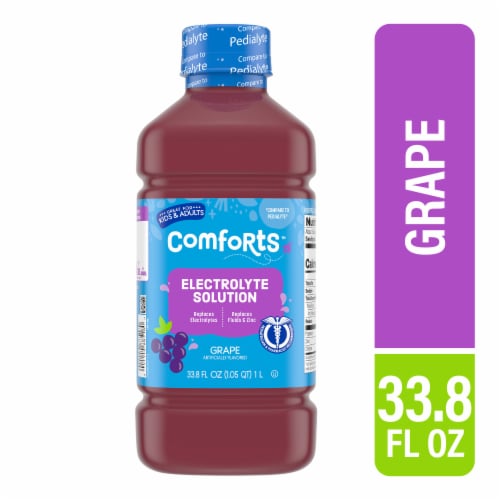 Comforts™ Grape Flavored Electrolyte Solution Drink