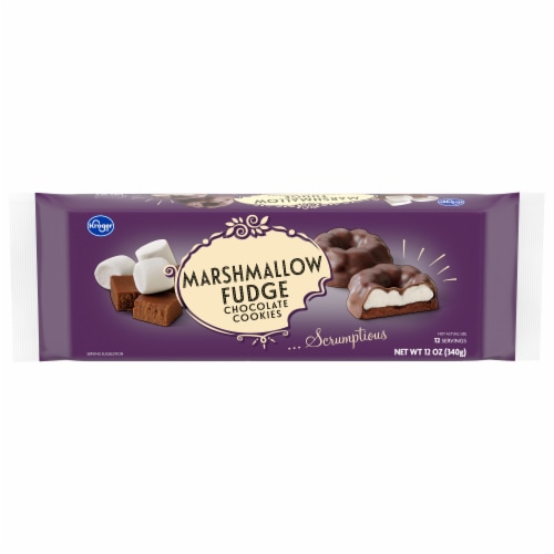 Kroger® Marshmallow Fudge Chocolate Cookies Perspective: front