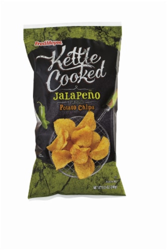 Fred Meyer Jalapeno Kettle Chips Perspective: front