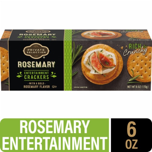 Private Selection® Rosemary Entertainment Crackers Perspective: front