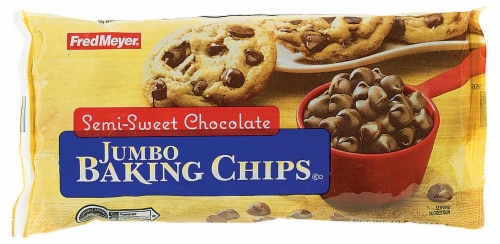 Fred Meyer Jumbo Semi-Sweet Chocolate Chips Perspective: front