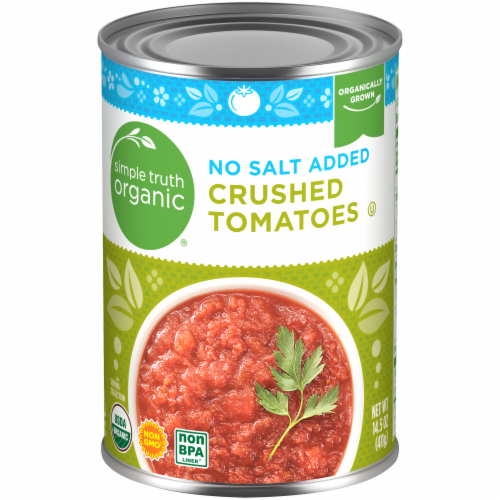 Simple Truth Organic® No Salt Added Crushed Tomatoes