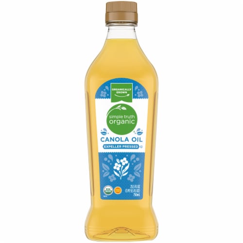 Simple Truth Organic® Gluten Free Expeller Pressed Canola Oil Perspective: front