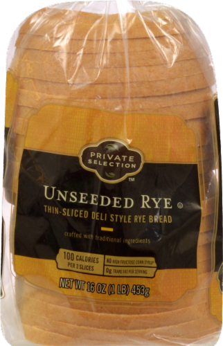 Private Selection™ Unseeded Rye Bread Perspective: front