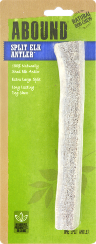 ABOUND Extra Large Split Elk Antler Natural Dog Chew 1 ct Pay Less Super Markets