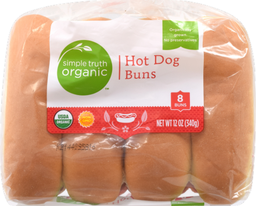 Simple Truth Organic™ Hot Dog Buns Perspective: front