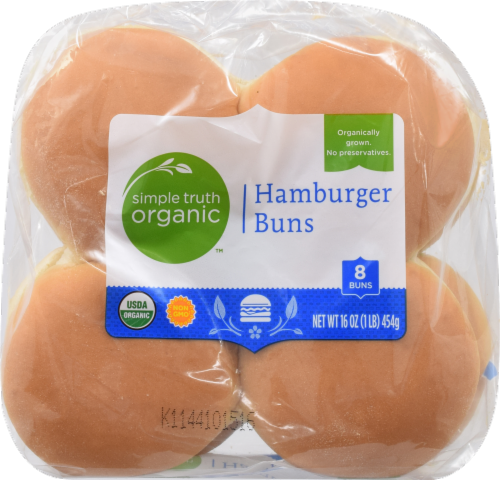 Simple Truth Organic™ Hamburger Buns Perspective: front