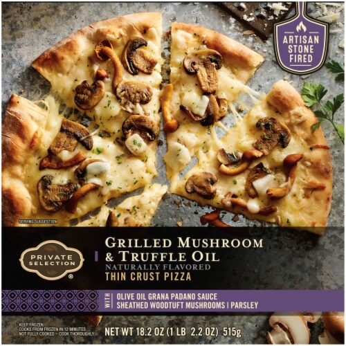 Private Selection® Grilled Mushroom & Truffle Oil Thin Crust Pizza