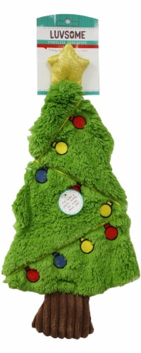 Luvsome™ Stuffless Squeaker Dog Toy Perspective: front