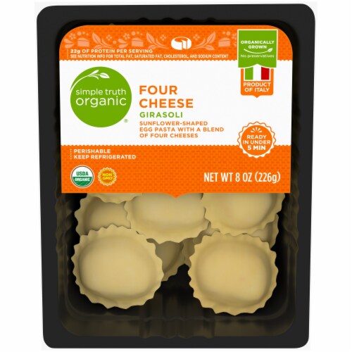 Simple Truth Organic® Four Cheese Girasoli Perspective: front