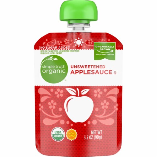 Simple Truth Organic™ Unsweetened Applesauce Perspective: front