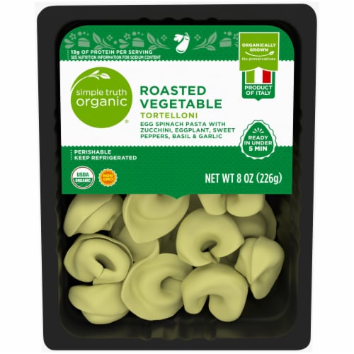 Simple Truth Organic® Roasted Vegetable Tortelloni Perspective: front