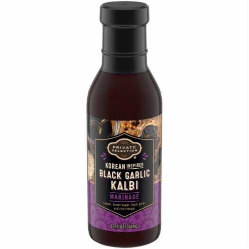 Private Selection® Korean Black Garlic Kalbi Marinade Perspective: front