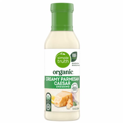 Simple Truth Organic® Creamy Parmesan Caesar Dressing Perspective: front