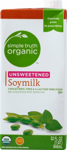 Simple Truth Organic™ Unsweetened Soymilk Perspective: front