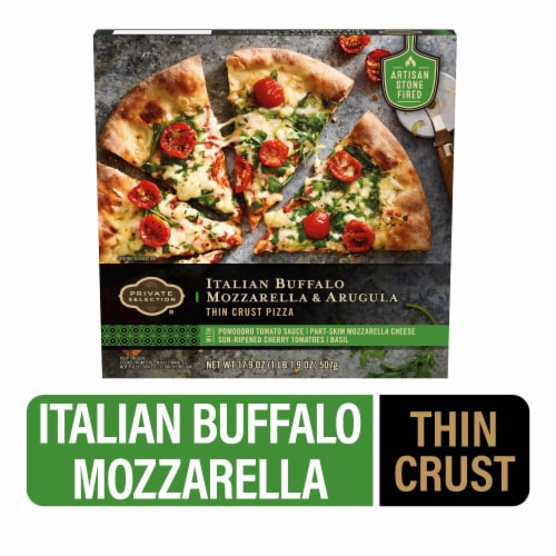 Private Selection® Italian Buffalo Mozzarella & Arugula Thin Crust Frozen Pizza