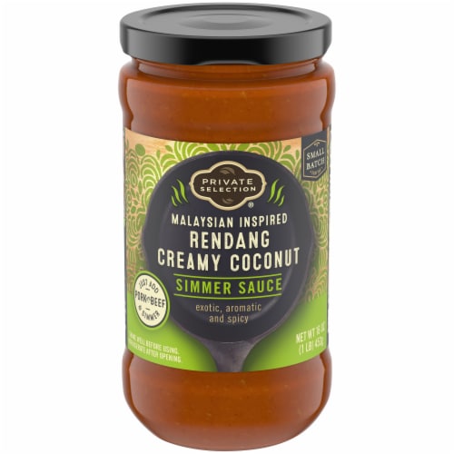 Private Selection® Inspired Rendang Coconut Cream Simmer Sauce Perspective: front