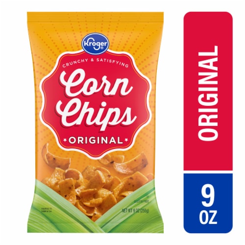 Kroger® Original Corn Chips Perspective: front