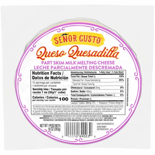 Señor Gusto™ Queso Quesadilla Cheese Perspective: front