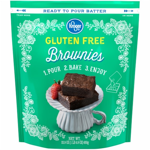 Kroger® Gluten Free Brownies Ready to Pour Batter, 22.9 oz Mariano’s