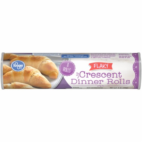 Kroger® Flaky Crescent Dinner Rolls Perspective: front