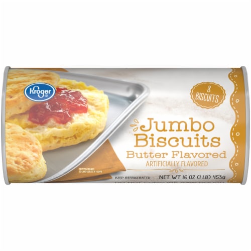 Kroger® Jumbo Butter Biscuits Perspective: front