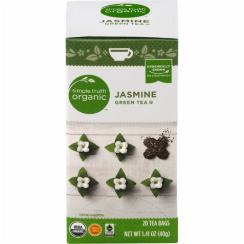 Simple Truth Organic® Jasmine Green Tea Bags Perspective: front