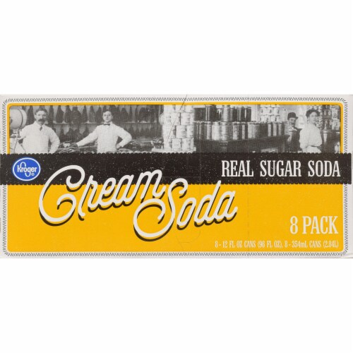 Kroger® Real Sugar Cream Soda Perspective: front