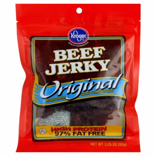 Kroger® Original Beef Jerky Perspective: front