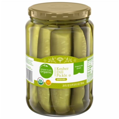 Simple Truth Organic™ Kosher Dill Pickle Spears Perspective: front