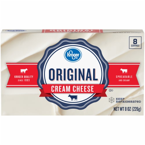 Kroger® Original Cream Cheese Perspective: front