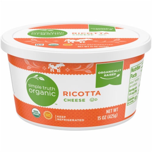 Simple Truth Organic™ Ricotta Cheese Perspective: front