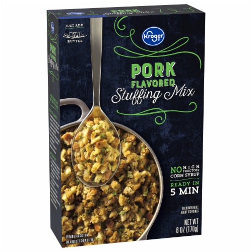 Kroger® Pork Flavored Stuffing Mix Perspective: front