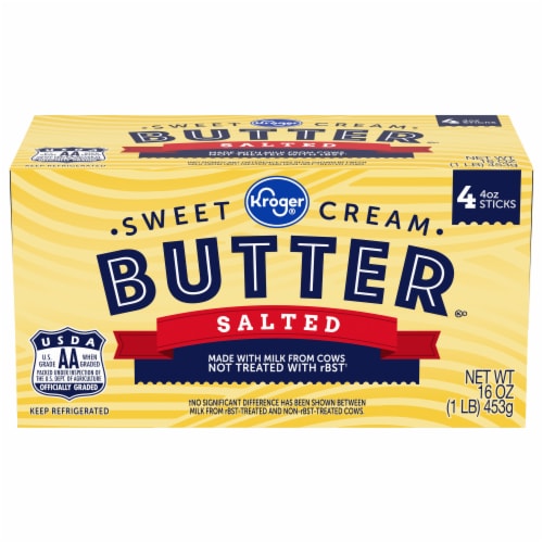 Kroger® Salted Butter Sticks, 1 lb - Ralphs