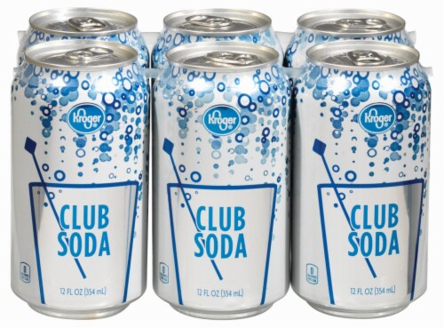Kroger® Club Soda Bottles Perspective: front