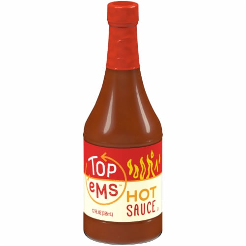 Top 'Ems Hot Sauce Perspective: front
