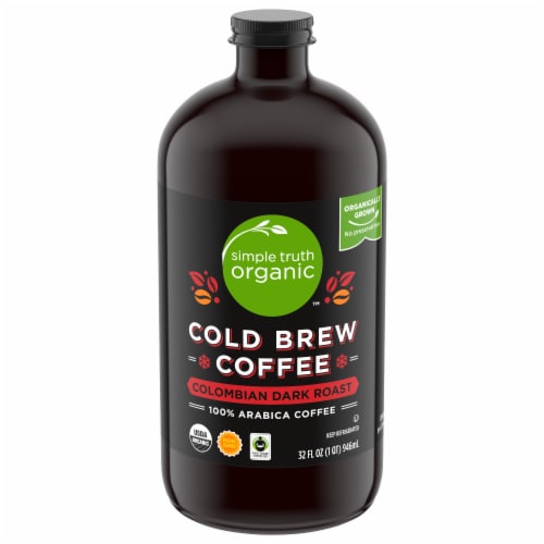 Simple Truth Organic™ Colombian Dark Roast Cold Brew Coffee Perspective: front
