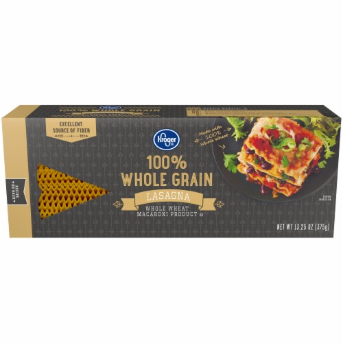 Kroger Whole Wheat Lasagna Noodles 13.25 oz Kroger