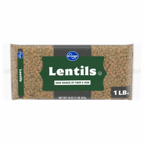 Kroger® Lentil Beans Perspective: front